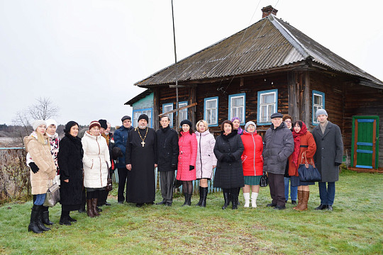 Вологодские писатели и библиотекари посетили малую родину прозаика Александра Грязева